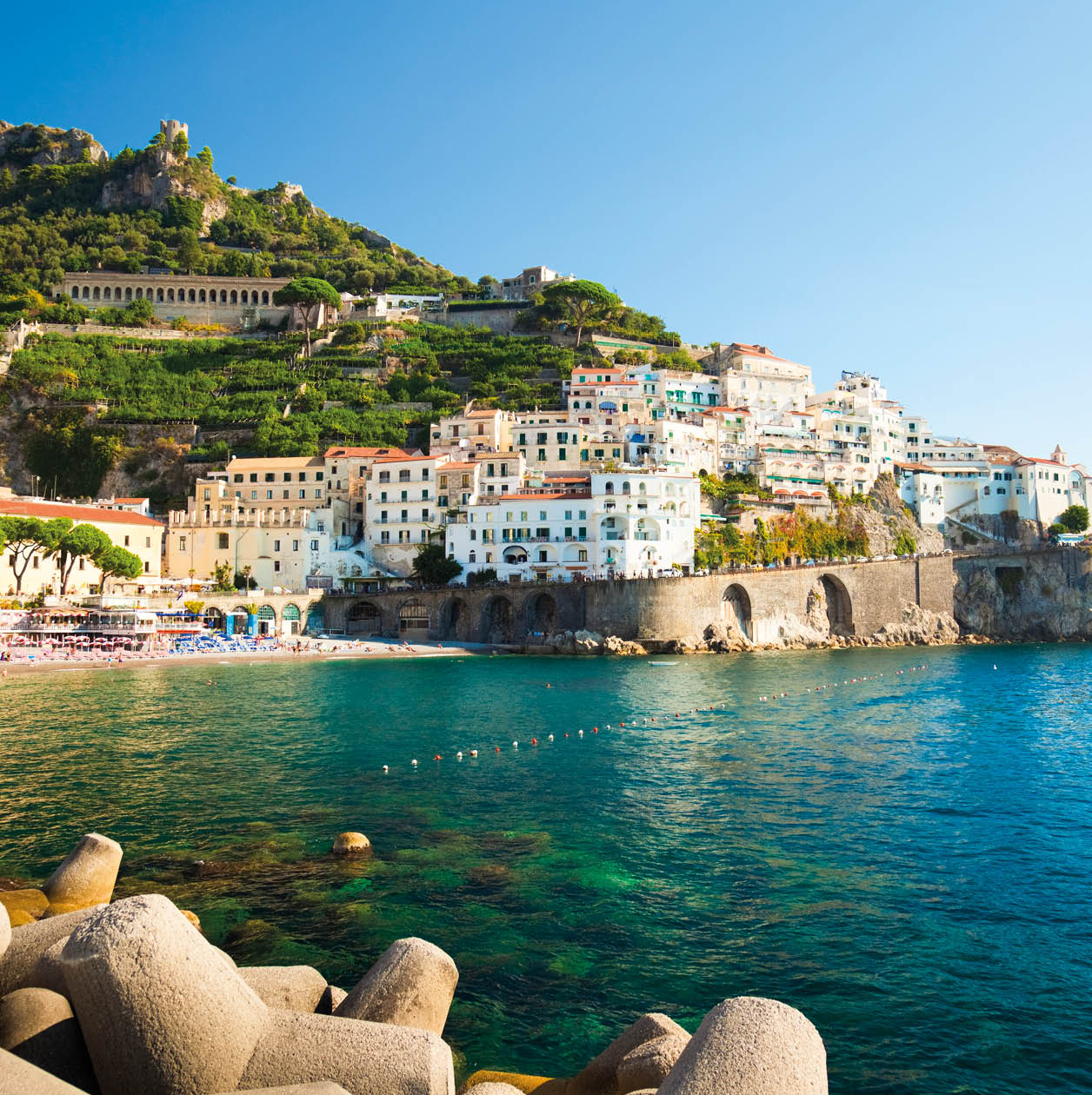“Charming Amalfi town on Amalfi Coast (Campania, Italy)See also:"