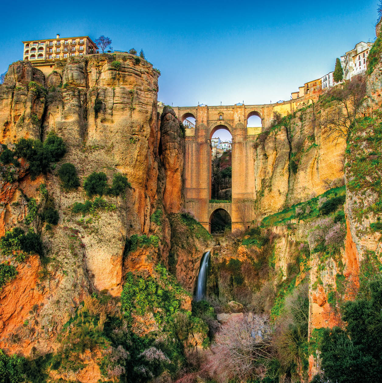 The village of Ronda in Andalusia, Spain. This photo made by HDR technic