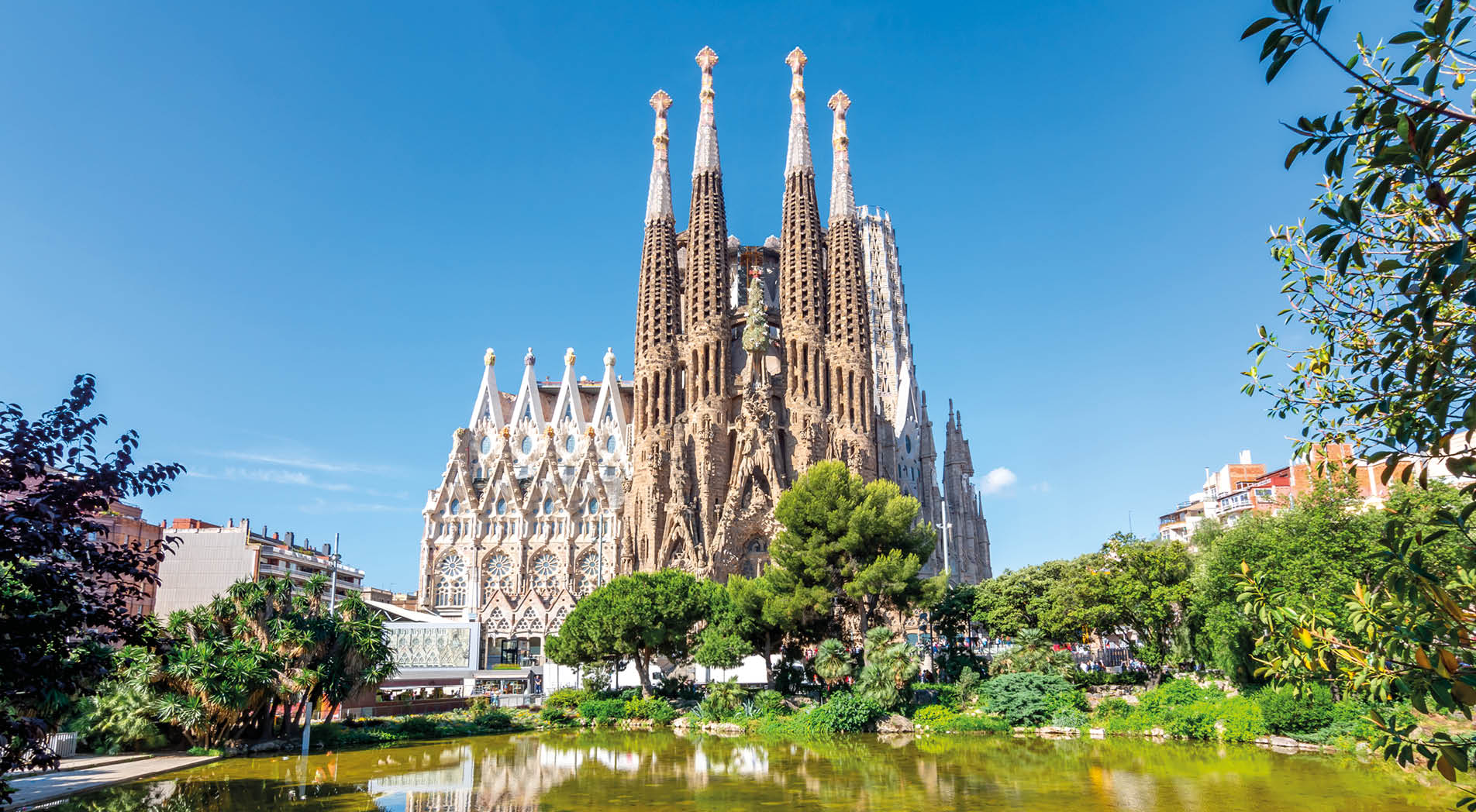 Sagrada Familia Cathedral in Barcelona, Spain
