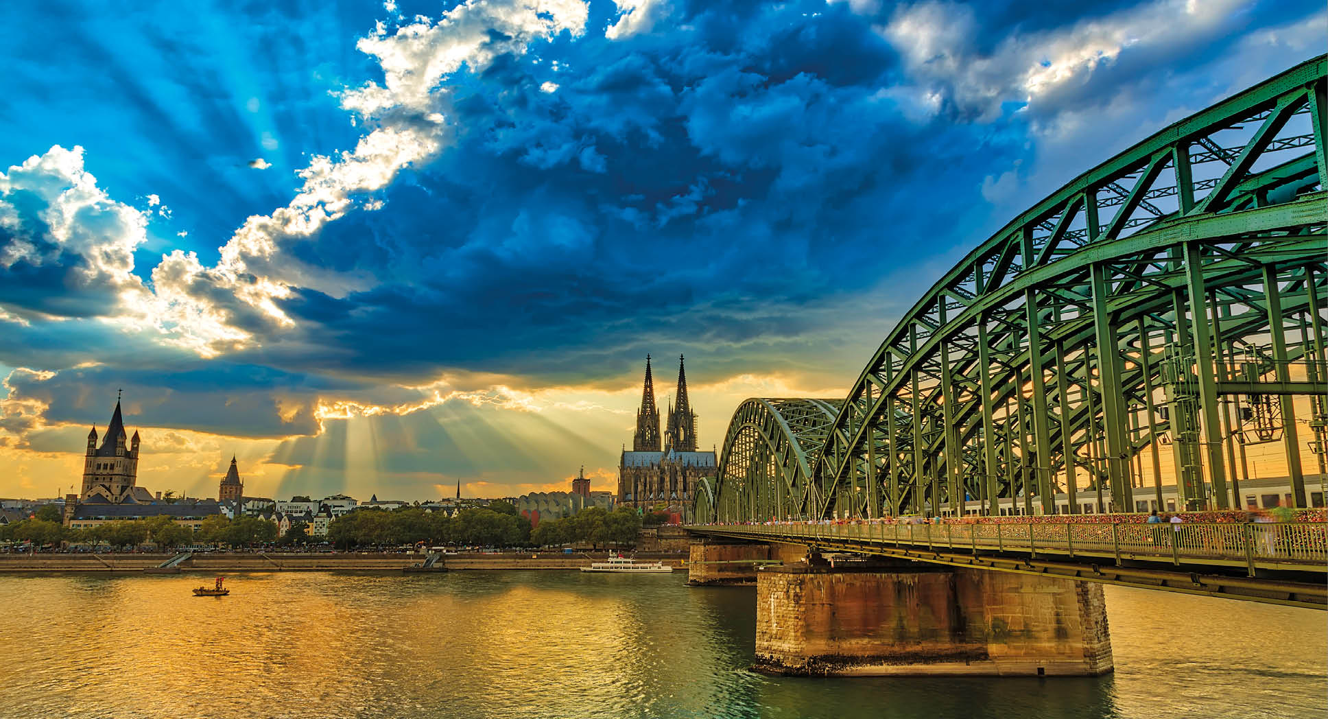 Cologne skyline, Germany