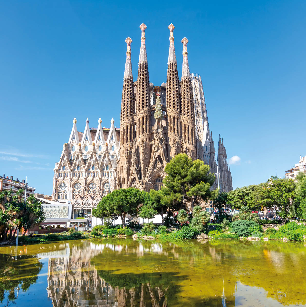 Sagrada Familia Cathedral in Barcelona, Spain