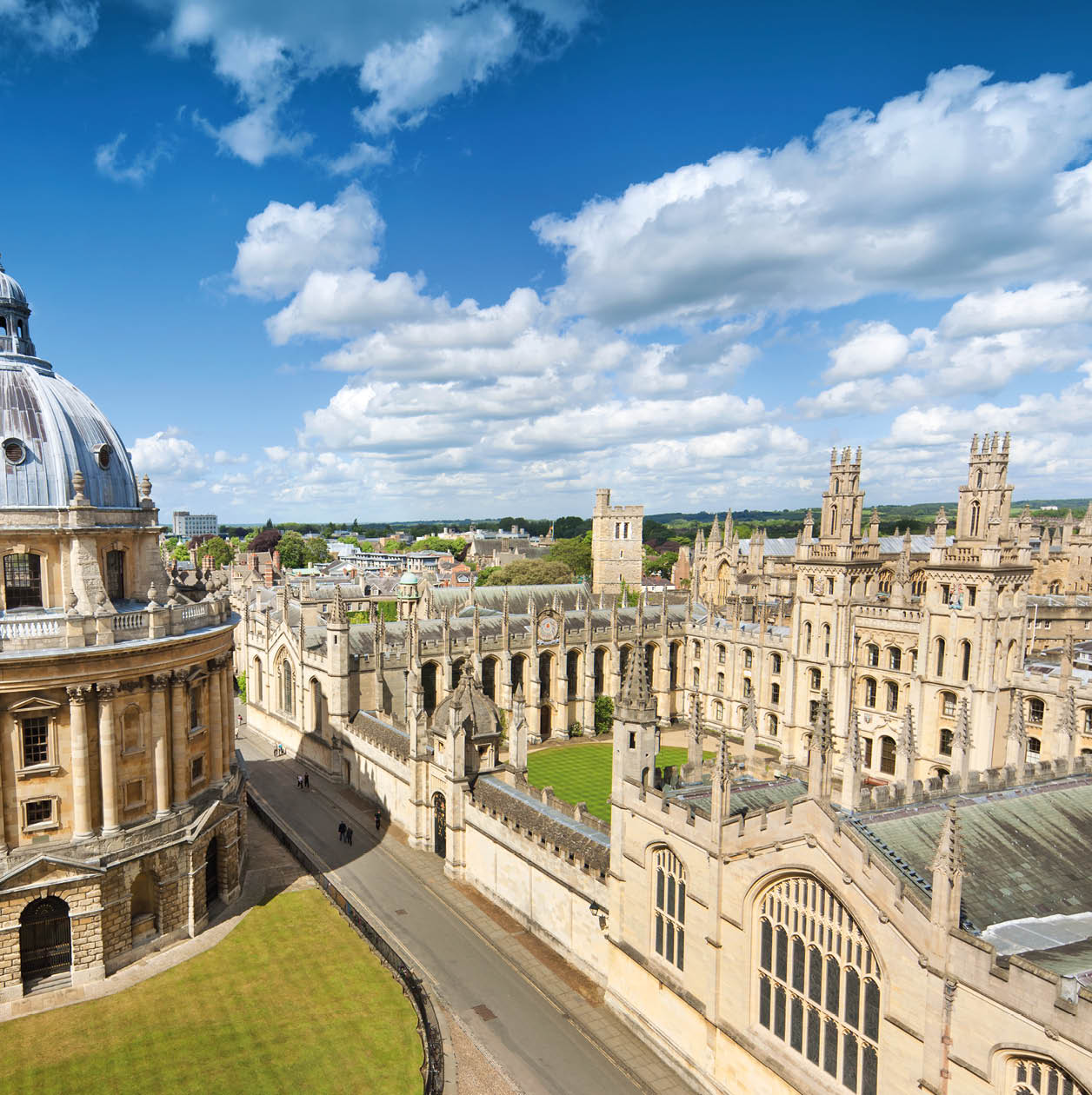 “The Radcliffe Camera and All Souls College in Oxford, UK"