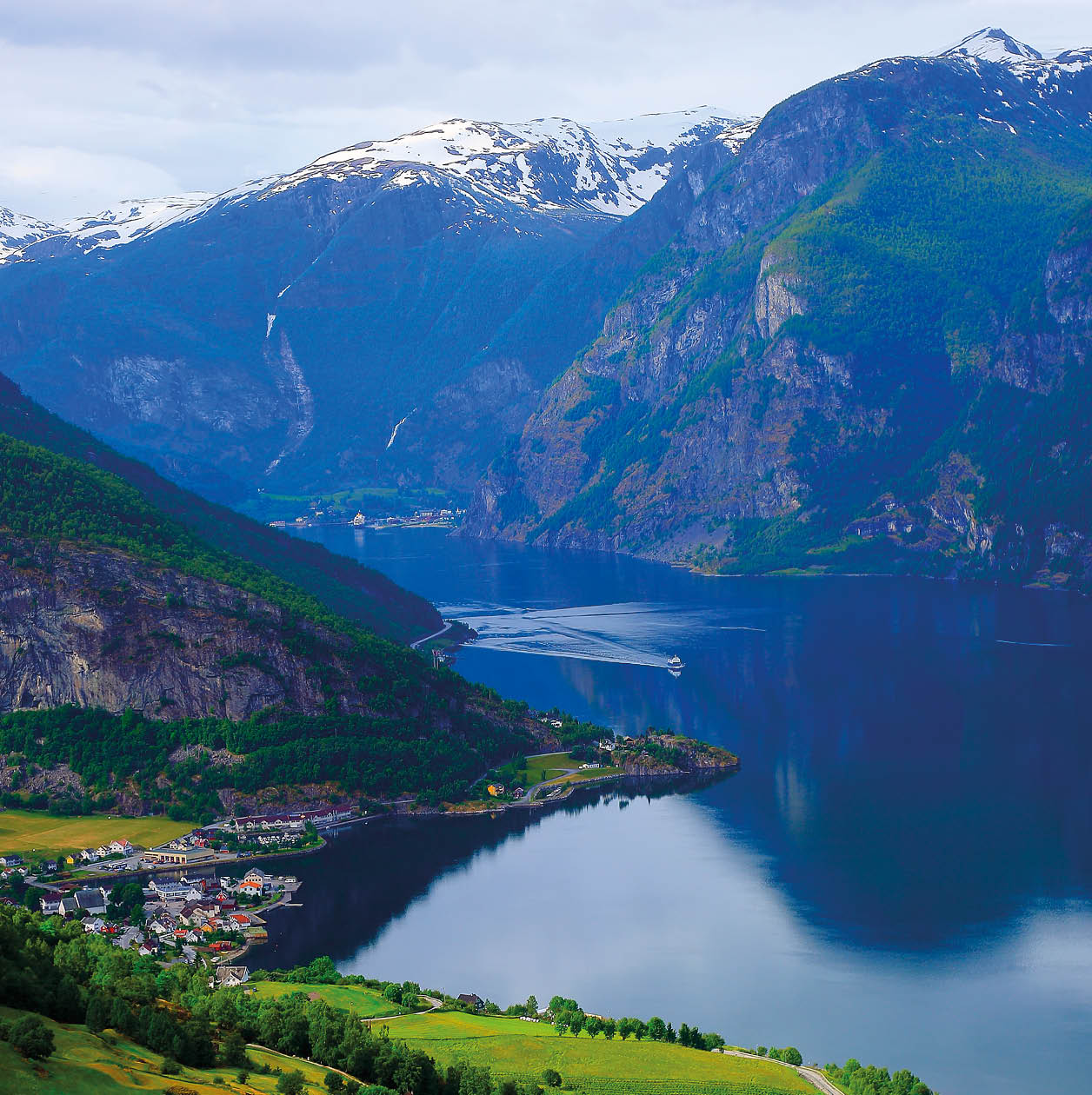 You can see my collection of photos of stunning Norway: mountains and fjords (Oslo, Geiranger, Geiranger Fjord, Alesund, Bergen, a Lot of Fjords, Jotunheimen, Jostedal, Glaciers, Trollstigen, Aurland, sunrises, sunsets, and much others!!) in the following link below: 