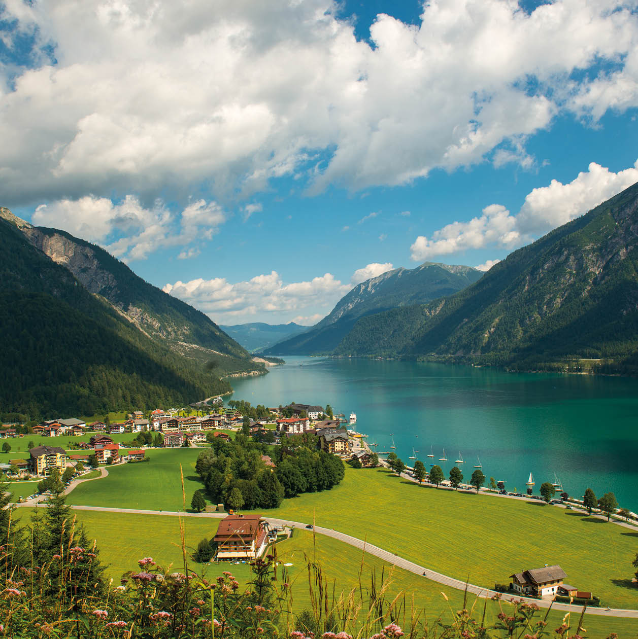 Achensee in the Tyrolean alps