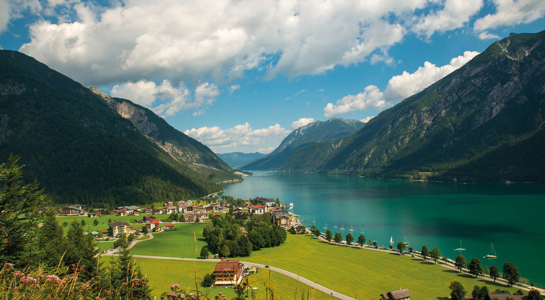 Achensee in the Tyrolean alps
