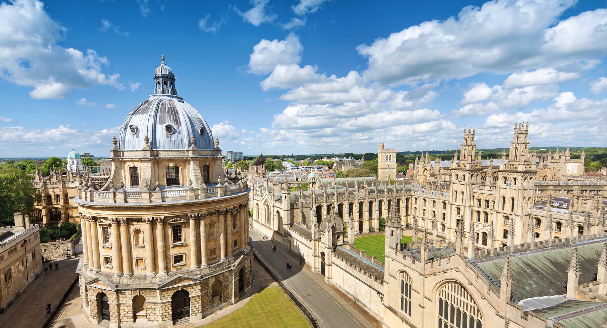 “The Radcliffe Camera and All Souls College in Oxford, UK"