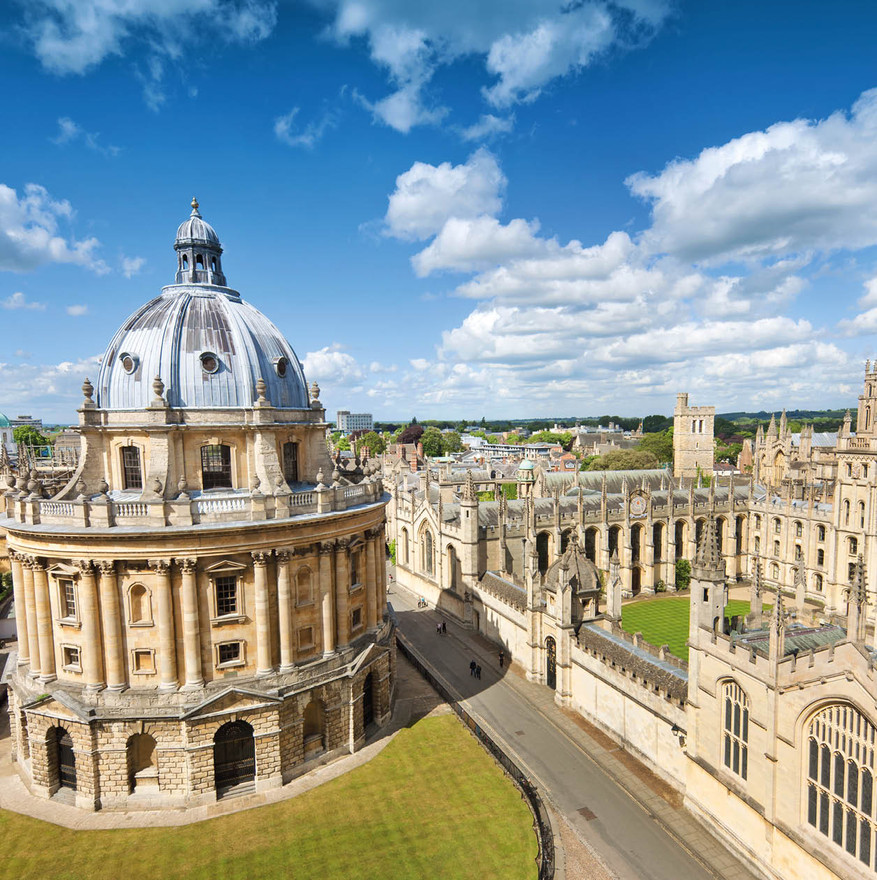 “The Radcliffe Camera and All Souls College in Oxford, UK"