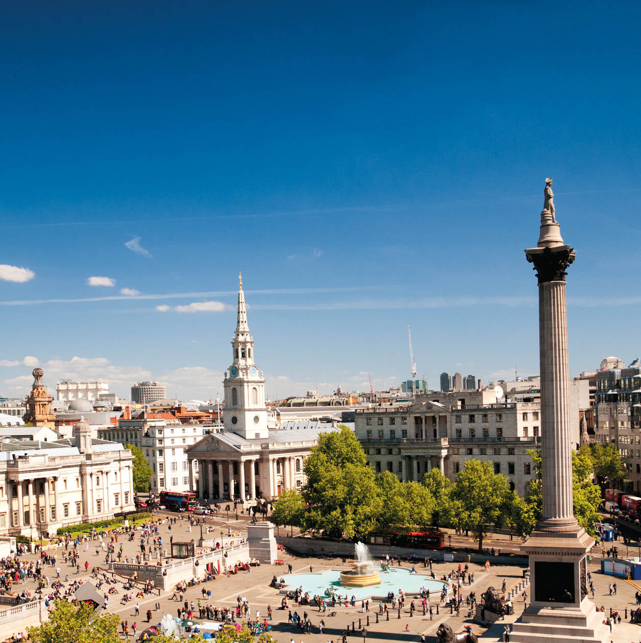 Trafalgar Square, London. UK