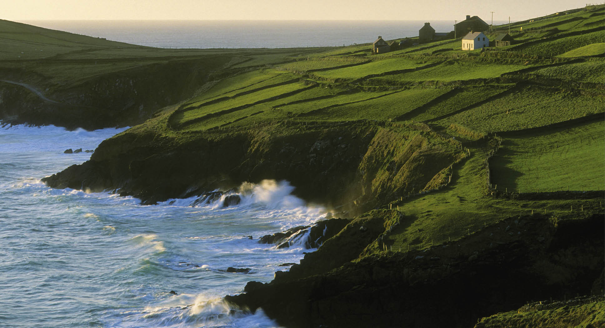 Sunset on the rugged Dingle Peninsula in southwest Ireland