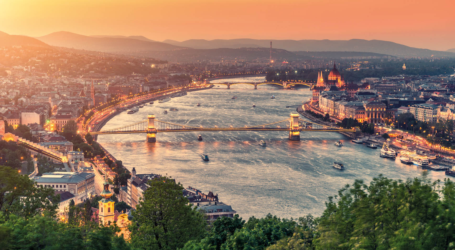Budapest cityscape, Hungary