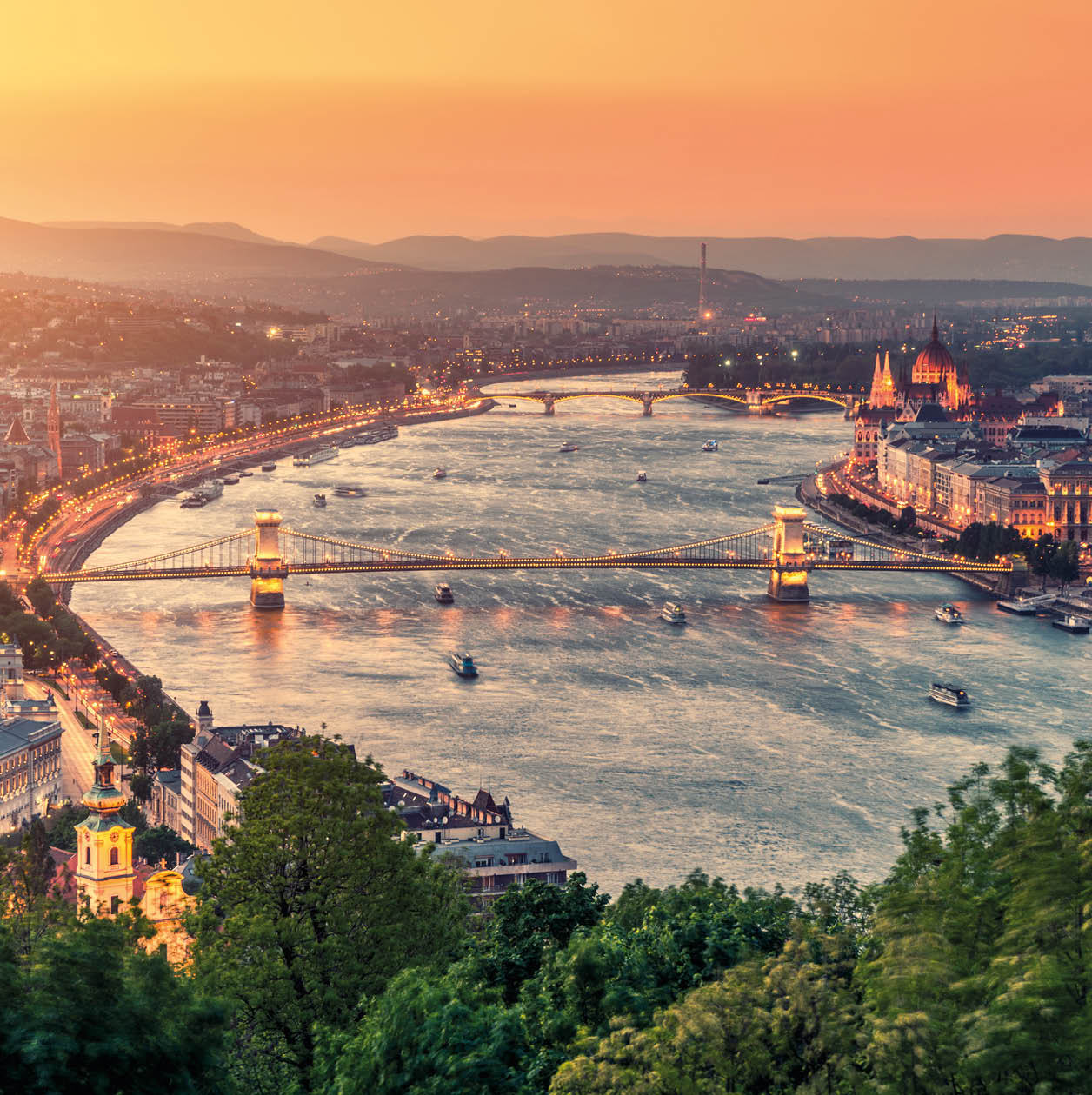 Budapest cityscape, Hungary