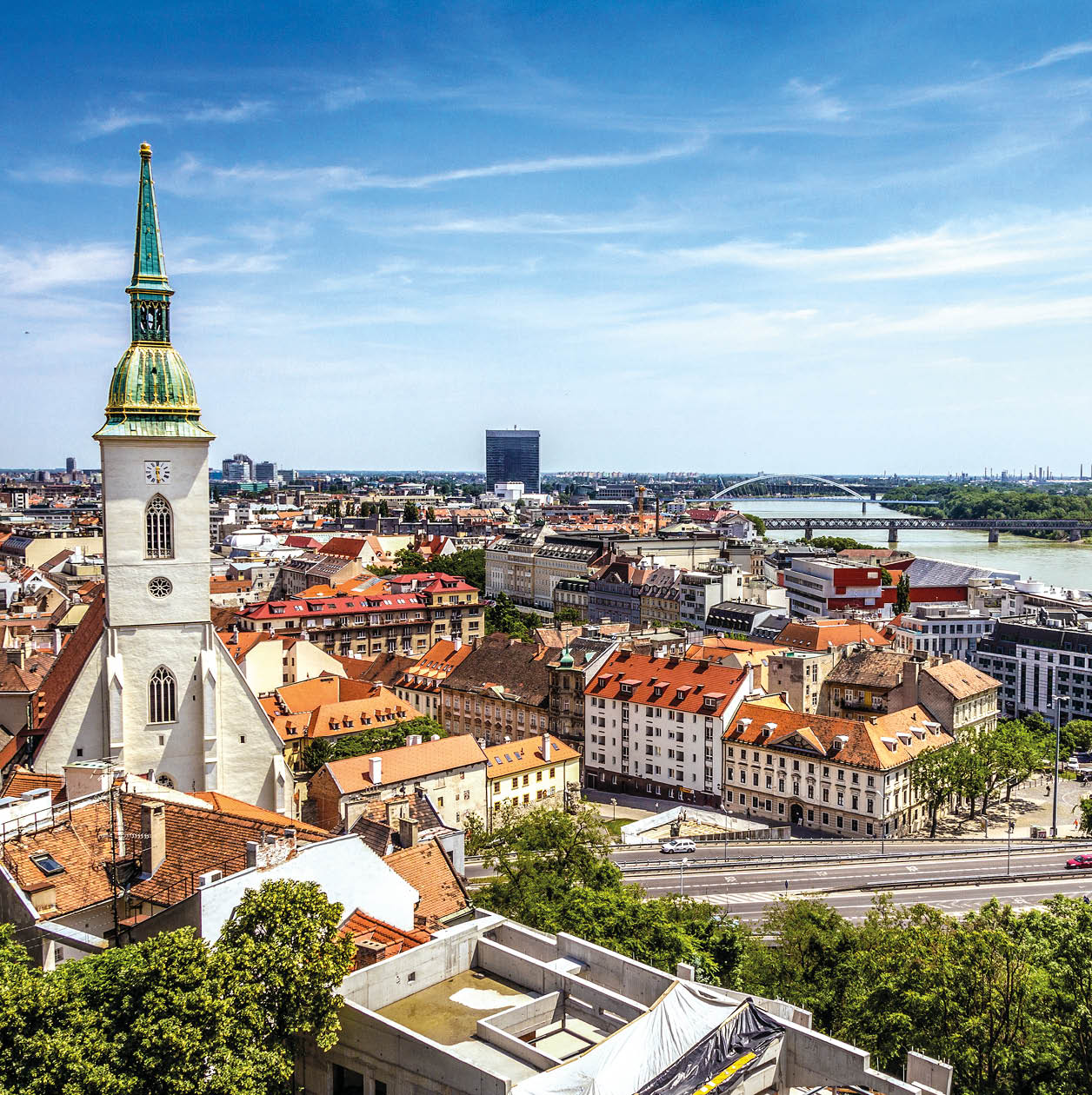 Bratislava skyline, Slovakia