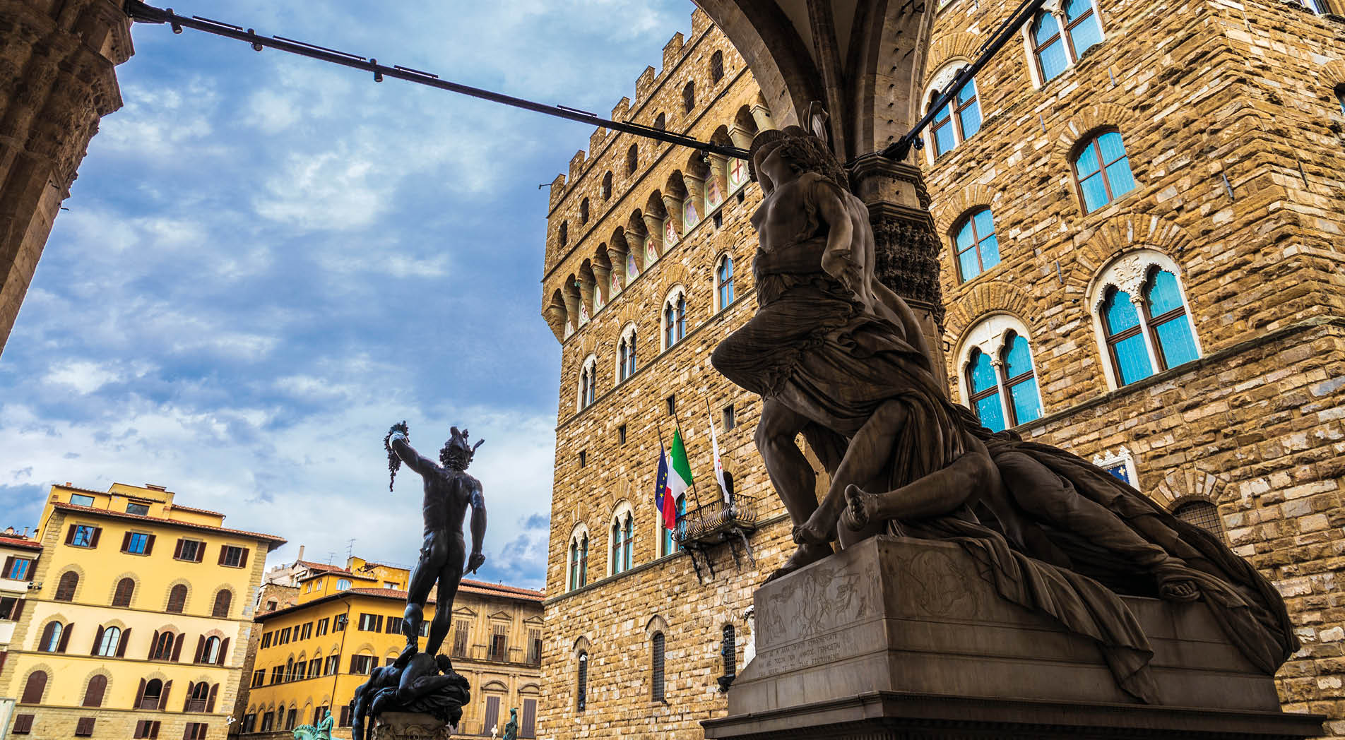 Loggia della Signoria in Florence, Italy