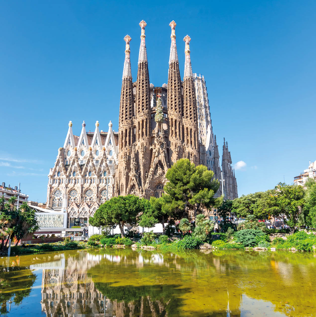 Sagrada Familia Cathedral in Barcelona, Spain