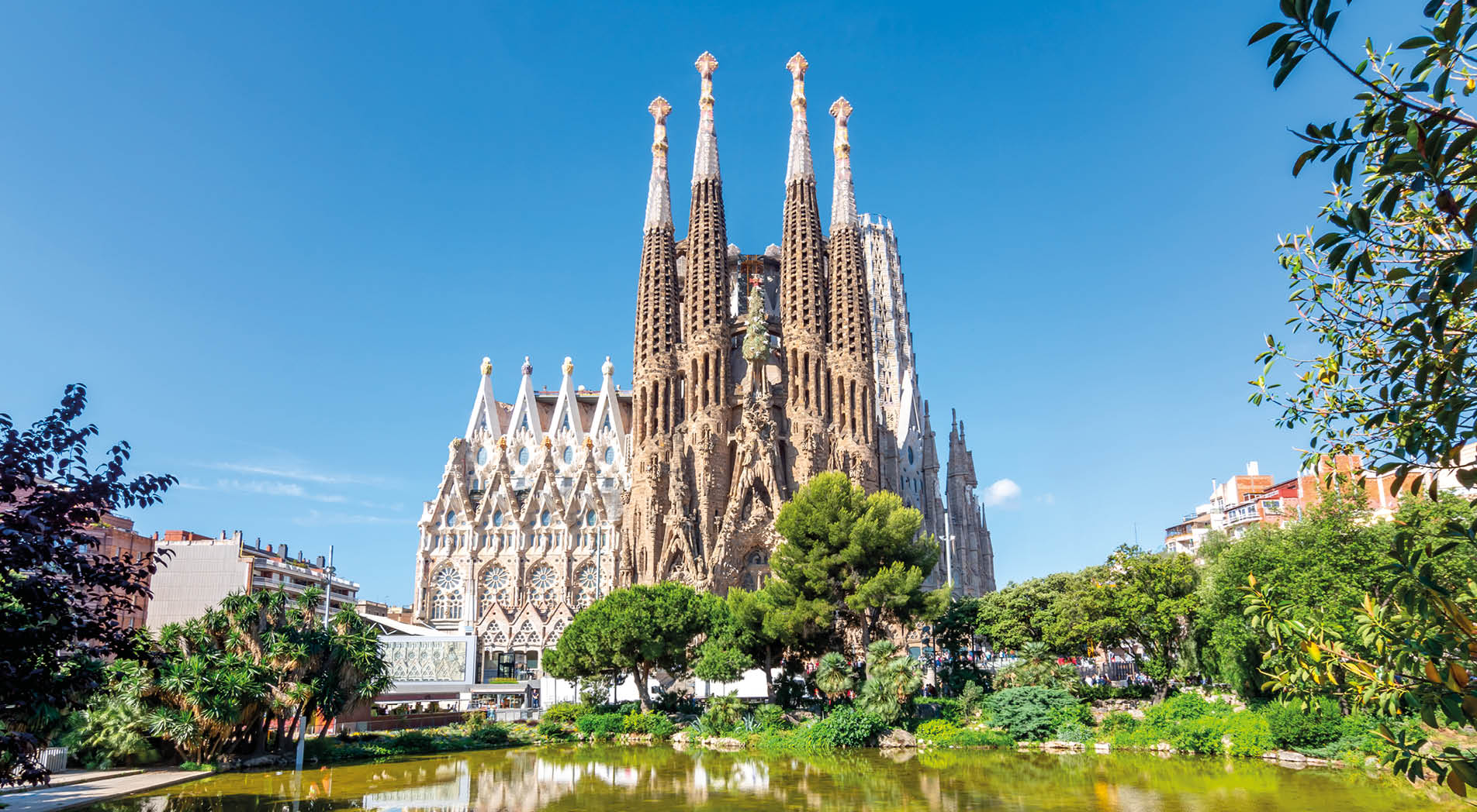 Sagrada Familia Cathedral in Barcelona, Spain
