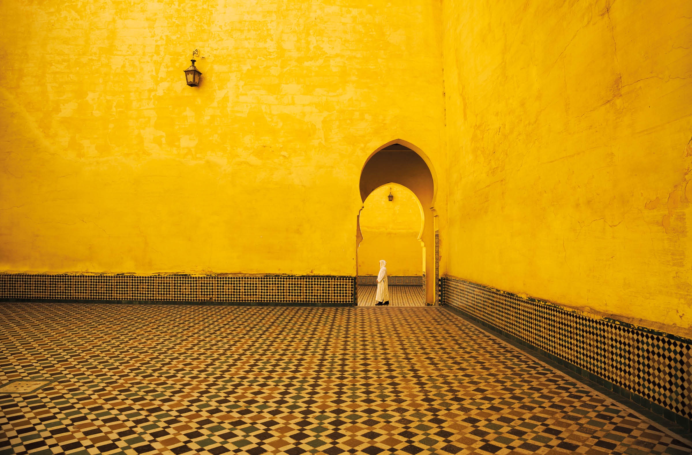 Morocco in mosque